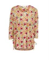 Fat Face - Women's - Alessia Bali Floral Longline - Yellow - Size 6 - BNWT - 6 Regular