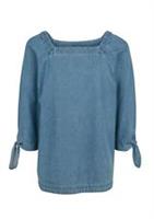 Fat Face - Women's - Bonnie Tie Sleeve - Blue - Size 10 - BNWT - 10 Regular