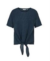 Fat Face - Women's - Sheri Tie Front Blouse - Blue - Size 8 - BNWT - 8 Regular