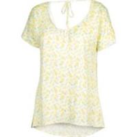 Fat Face - Women's - Linen Pineapple Tee - White - Size 10 - BNWT - 10 Regular