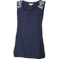 Fat Face - Women's - Langley Wrap Back Tank - Blue - Size 8 - BNWT - 8 Regular