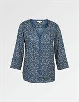 Fat Face - Women's - Pheobe Jacquard Floral Popover - Blue - Size 6 - BNWT - 6 Regular