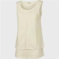 Fat Face - Women's - Camber Tank - Ivory - Size 8 - BNWT - 8 Regular