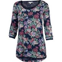 Fat Face - Women's - Garden Flowered Shoulder - Blue - Size 6 - BNWT - 6 Regular