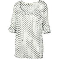 Fat Face - Women's - Kingston 3 Qtr Diamond Tunic - Ivory - Size 10 - BNWT - 10 Regular