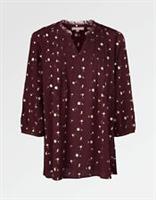 Fat Face - Women's - Peony Petal Floral Blouse - Berry - Size 8 - BNWT - 8 Regular