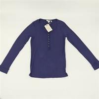 Fat Face - Women's - Long Sleeve Henley - Blue/Navy - Size 8 - BNWT - 8 Regular