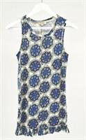 Fat Face - Women's Jade Star Mosaic Tank - Ivory - Size 6 - BNWT - 6 Regular