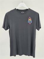 Fat Face - Men's - Wave Graphic Tee - Grey - Size S - BNWT - S Regular