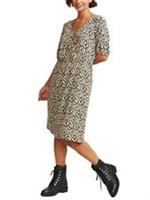 Ex Fat Face Iona Ikat Texture Dress - Size 6 10 18 and 22