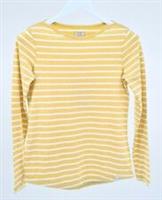 Fat Face - Women's - Organic Cotton Bretton Tee - Yellow - Size 6 - BNWT - 6 Regular