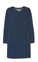 Fat Face Navy Southbourne Henley Dress in Size 14 RRP £49.50 Cotton Dress - 14 Regular
