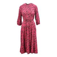 FatFace Red Charley Silhouette Ditsy Midi Dress RRP £60.00 - 10 Regular