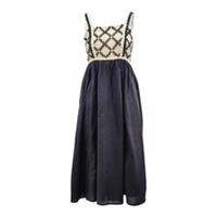 Fatface Clea Black Crochet Beach Dress RRP £69.00 - 8 Regular