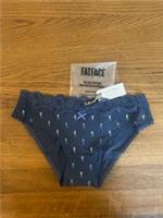 BNWT Fat Face Navy Seahorse Mini Knickers - Size 10
