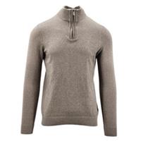 FATFACE Rye Dark Oatmeal Half-Neck Jumper RRP £49.50 - M Regular