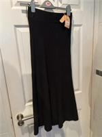 FatFace Black Pleated Knit Skirt Size 8 (BNWT) - 8 Regular