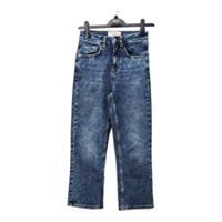 FatFace Kids Sway Capri Denim Jeans Blue Stretch Straight Leg Age 6-7 Years UK 6