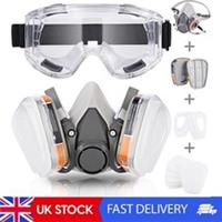 Safety Dust Face Cover,Dust Face Cover Paint Face Cover With Filter For