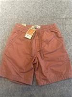 Fatface BNWT Seaton Chino Shorts Washed Orange Waist 28 - 28 Regular