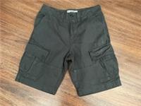 Mens Fat Face Dark Grey Cargo Utility Combat Breakyard Shorts Size W 28 RRP &pound;49 - 28 Regular