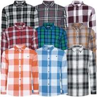 New Mens Fat Face Cotton Check Long Sleeve Shirt Plaid Work Assorted Casual Top
