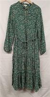 Fat Face Floral Green Dress (UK 12) BNWT - 12 Regular