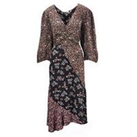 FatFace Women's Black Floral Midi Dress RRP &pound;79.00 UK Size 24 - 24 Regular