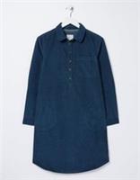 Fat Face Micky Cord Dress Teal Green Size UK 10L - 10 Regular