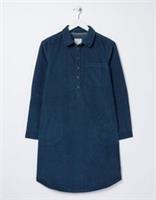 Fat Face Micky Cord Dress Teal Green Size UK 10L - 10 Regular