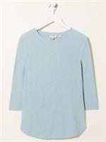 EX Fat Face Duck Egg Eve Raglan Top in Sizes 8, 10, 12, 14, 16 RRP £24 - 8 - small mark on the front Regular