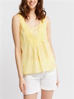 EX Fat Face Lemon Della Broderie Cami in Size 16 RRP £35 - 16 Regular