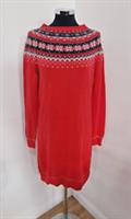 Fat Face fair isle jumper dress size 10 red white Christmas Maddison new tags - 10 Regular