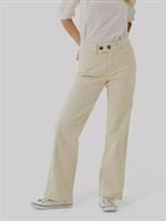 FAT FACE * NEW TAGS * SIZE 16 ECRU ELISE WIDE LEG JEANS TROUSERS RRP £55 - 16 Regular