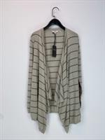 Fat Face Long Sleeve Knit Open Front Cardigan Cotton Blend Size 10 New with Tags - 10 Regular