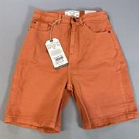 Fatface Darley Denim Short Size UK 6 Womens Orange - 6 Regular