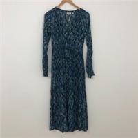 Women's BNWT Fat Face Blue Dress UK 8 - 8 Regular