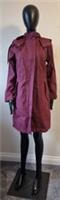 FatFace Juno Red Waterproof Long CoatBurgundy Size uk 8 rrp&pound;155 - 8 Regular