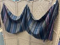 Fat Face Bright Stitch Rectangular Scarf Bnwt