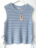 FATFACE * BNWT * SIZE 14 BLUE WHITE WILLA LADIES KNIT TANK TOP RRP £42 FREE P+P - 14 Regular