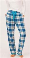 EX Fat Face Blue Check Winter Eva Pyjama Lounge Pants Sizes 8-18 RRP &pound;34.50 - 12 Regular