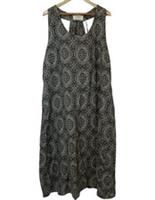 Fat Face Dress Lola Linear Batik PR Grey Black Sleeveless Size UK 20 NEW - 20 Plus