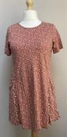 FATFACE Dress Size 12 Simone Sunshine Pink Ditsy Floral BNWT - 12 Regular