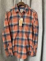 FatFace Mens Overshirt Coral/Pink Size Small Tall - Small / chest 36 - 38" Regular