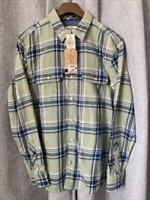 Fatface Mens Overshirt Green/Sage Size Small Regular - Small / chest 36 - 38" Regular
