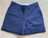 FatFace Size 6 Ladies Padstow Chino Shorts In Navy BNWT Style 970510 - 6 Regular
