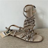 Fatface Ladies Sandals Estelle Suede Strap Natural RRP £49.50 Size 6UK