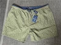 Fatface Mens Swim Shorts Trevose Shell Khaki Green Size 4XL rrp £36.00 - 4XL Regular