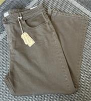 Fat Face Ladies Jeans Size 22 Regular Light Brown Sutton Straight - 22 Regular