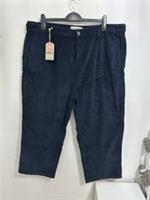 Fat Face Navy Ladies Cinnamon Cord Trousers Uk 20 Regular NWTs - 20 Regular